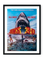 Jaws Retro Film Poster